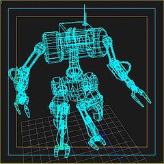 Robot-Wireframe