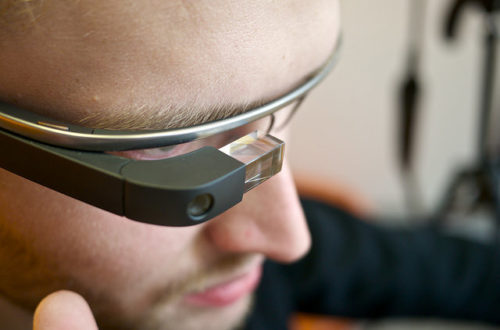 Man with Google Glass photo by Karlis Dambrans. License: CC BY 2.0.