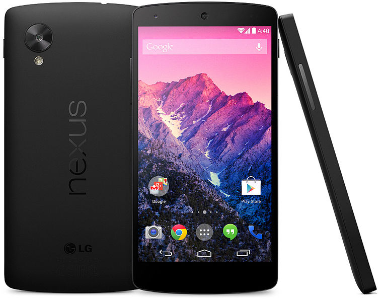 Nexus 5 photo by LG. License: CC BY 2.0.