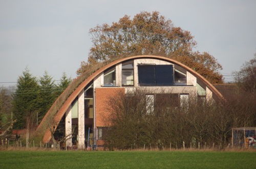 Zero Carbon House in Crossway, Staplehurst, UK. Photo by Oast House Archive. License: CC BY-SA 2.0.