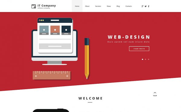 IT Company WordPress Theme