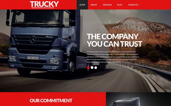 Logistics Company WordPress Theme