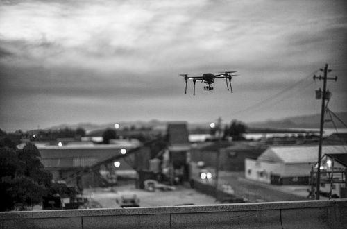 Drone Flying Photo by Christopher Michel. License: CC BY 2.0.