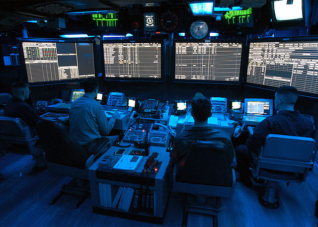 US Navy Air Traffic Control USS George Washington